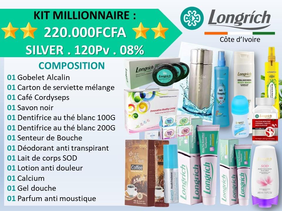 Kit Combo Millionnaire - 220 000 FCFA
